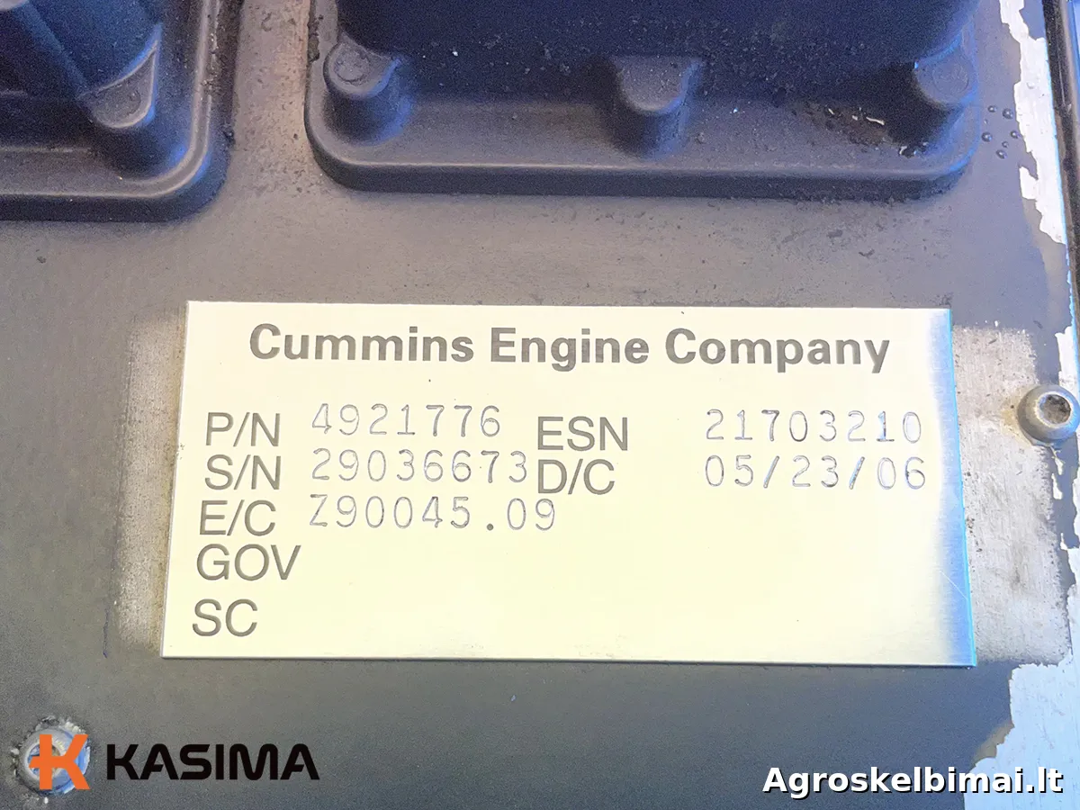 Parduodamas „Komatsu“ SAA6D107E-1(6BTAAE) variklio valdymo modulis - Statybinė technika nuotrauka 4