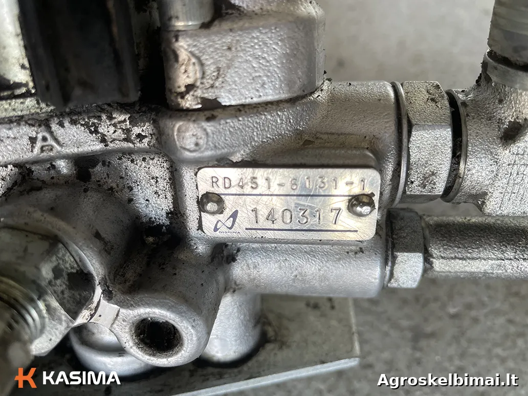 Parduodamas Kubota U55 iškrovos vožtuvas - Statybinė technika nuotrauka 2