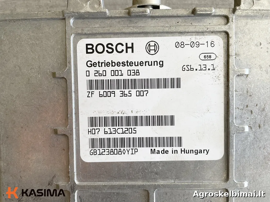 Parduodamas Moxy MT31 Bosch transmisijos valdymo blokas - Statybinė technika nuotrauka 4