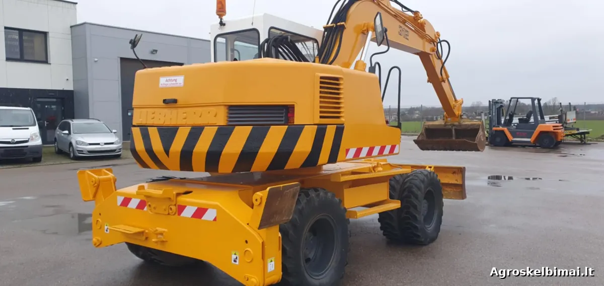 parduodamas RATINIS EKSKAVATORIUS LIEBHERR A312 - Statybinė technika nuotrauka 2