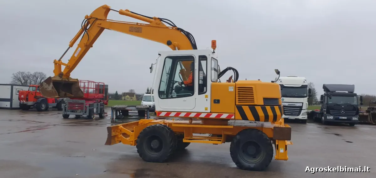 parduodamas RATINIS EKSKAVATORIUS LIEBHERR A312 - Statybinė technika nuotrauka 5