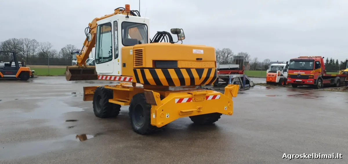 parduodamas RATINIS EKSKAVATORIUS LIEBHERR A312 - Statybinė technika nuotrauka 7