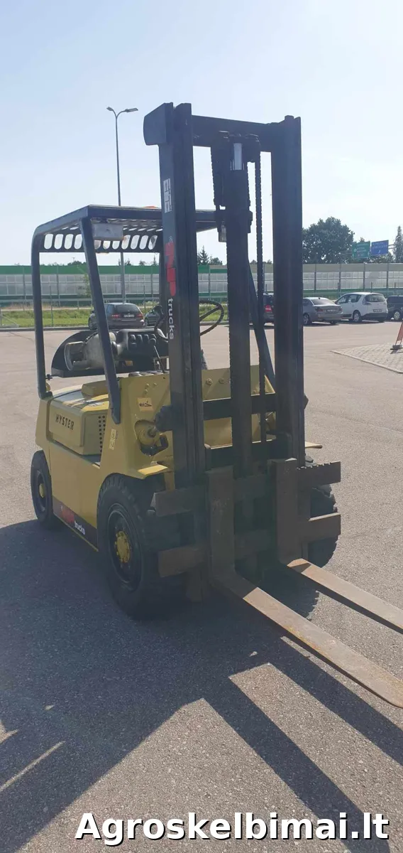 Parduodamas šakinis krautuvas Hyster H40 - Sandėliavimo įranga nuotrauka 7