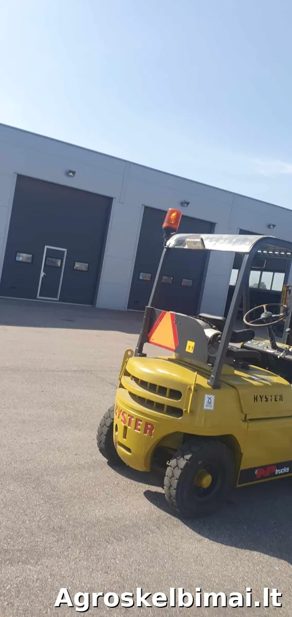 Parduodamas šakinis krautuvas Hyster H40 - Sandėliavimo įranga nuotrauka 6