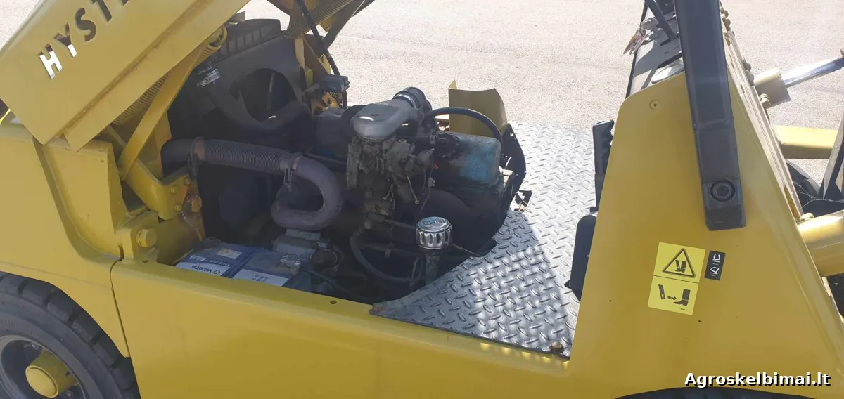 Parduodamas šakinis krautuvas Hyster H40 - Sandėliavimo įranga nuotrauka 8