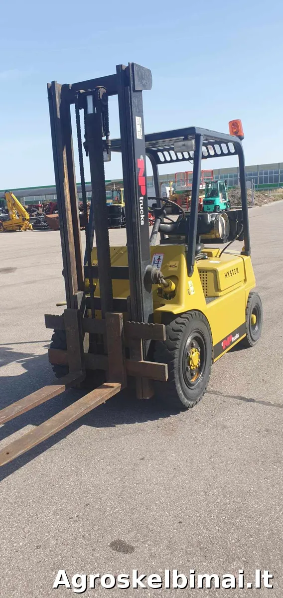 Parduodamas šakinis krautuvas Hyster H40 - Sandėliavimo įranga nuotrauka 4