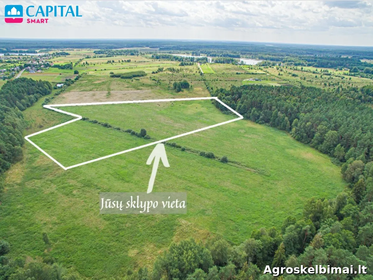 Parduodamas sklypas Senojo Tarpupio k., 411.79 a ploto  - Nekilnojamasis turtas, Trakai