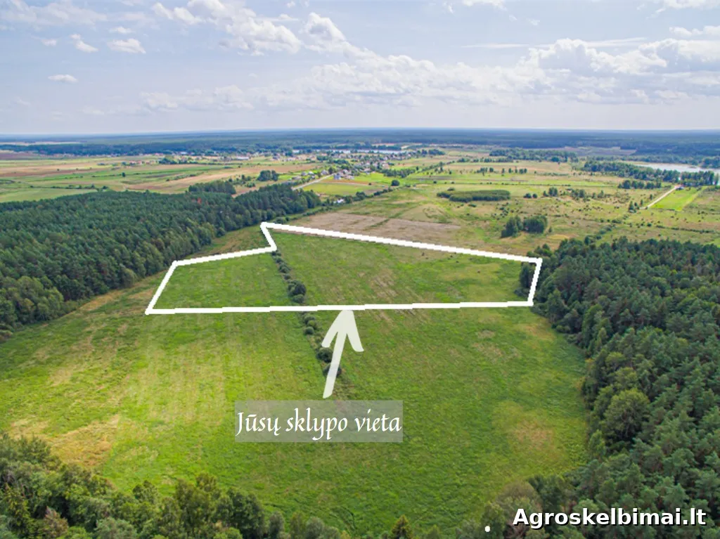 Parduodamas sklypas Senojo Tarpupio k., 411.79 a ploto  - Nekilnojamasis turtas nuotrauka 3