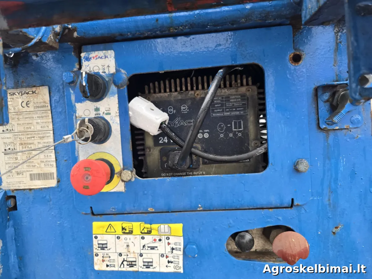 Parduodamas ŽIRKLINIS KELTUVAS SKYJACK SJ3219 - Statybinė technika nuotrauka 4