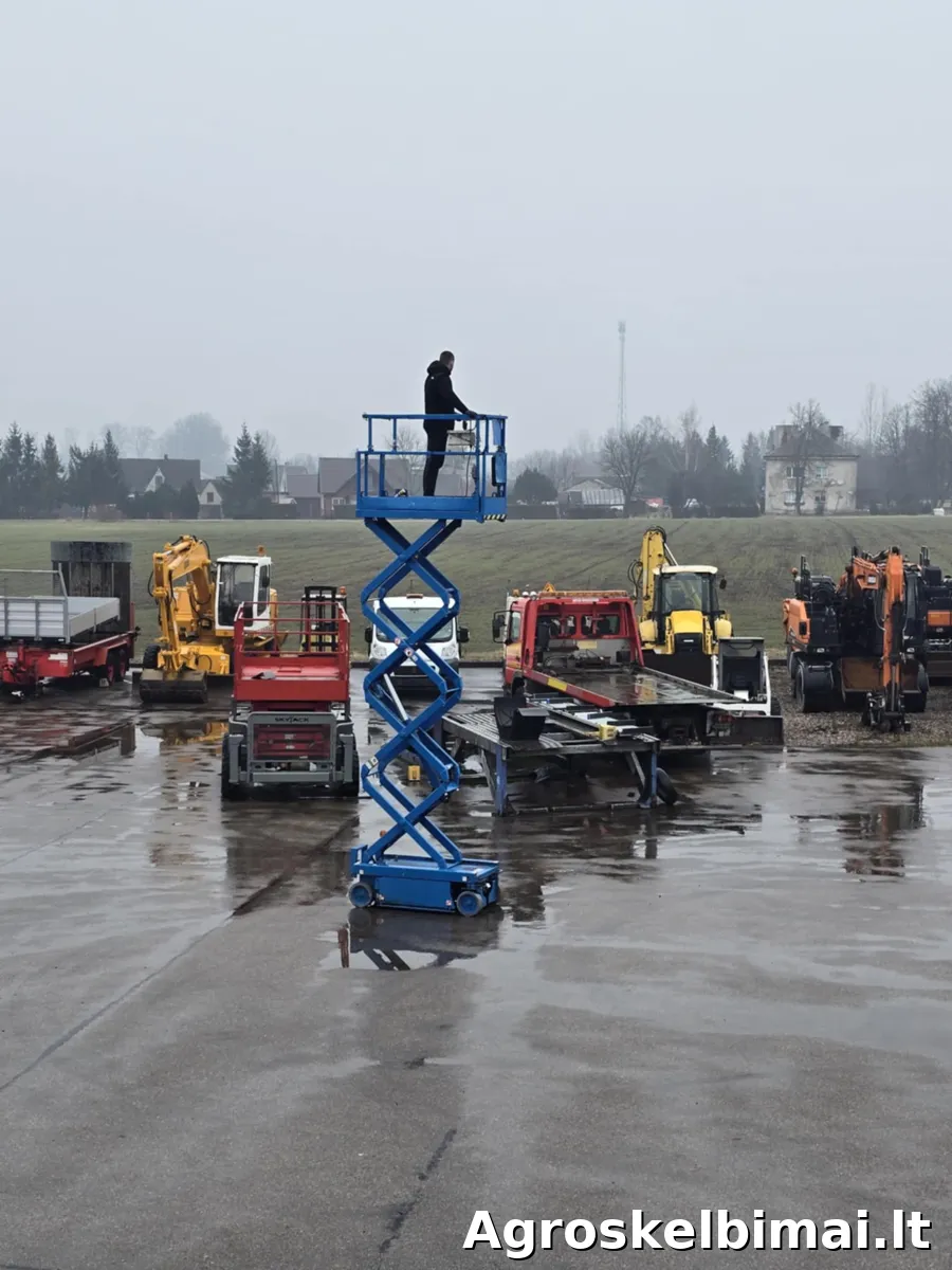 Parduodamas ŽIRKLINIS KELTUVAS SKYJACK SJ3219 - Statybinė technika nuotrauka 9