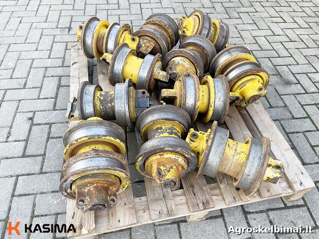 Parduodami ABG 420 asfalto klotuvo Berco rolikai - Statybinė technika nuotrauka 4