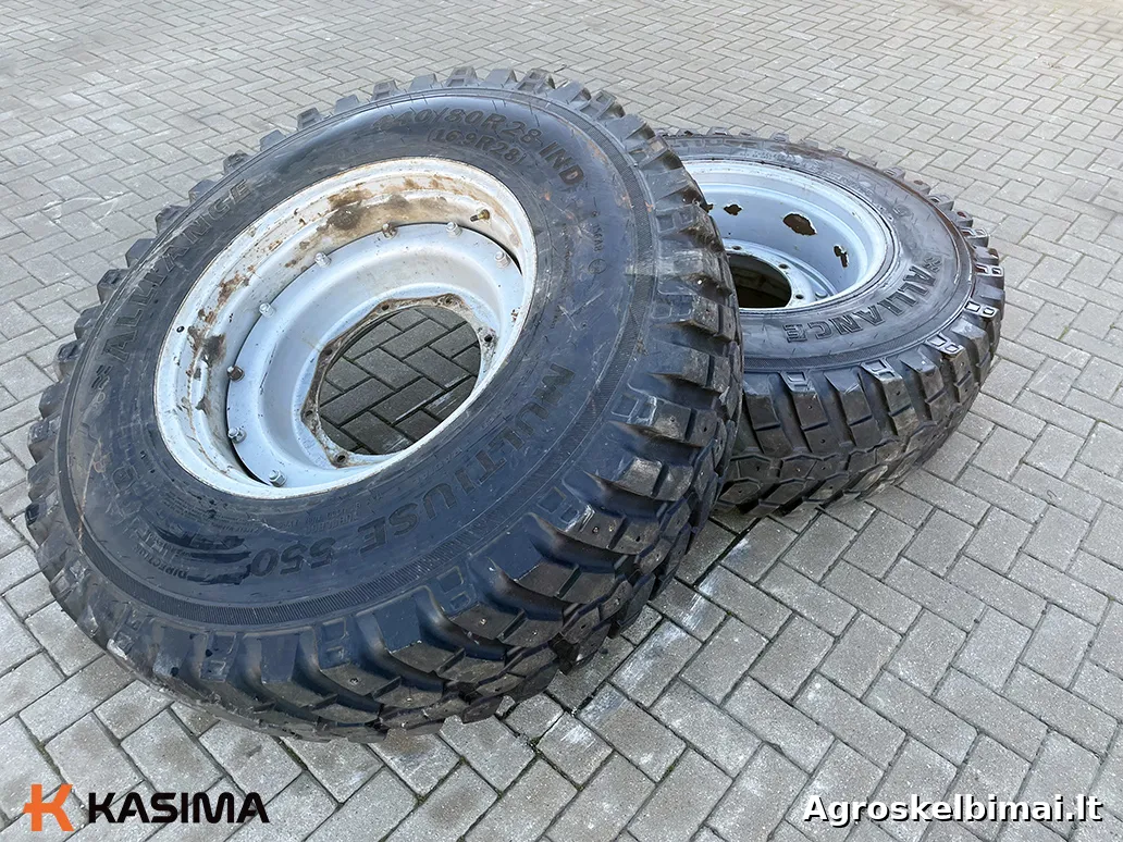 Parduodami Alliance Multiuse 550, 440/80R28 priekiniai ratai - Traktoriai nuotrauka 2