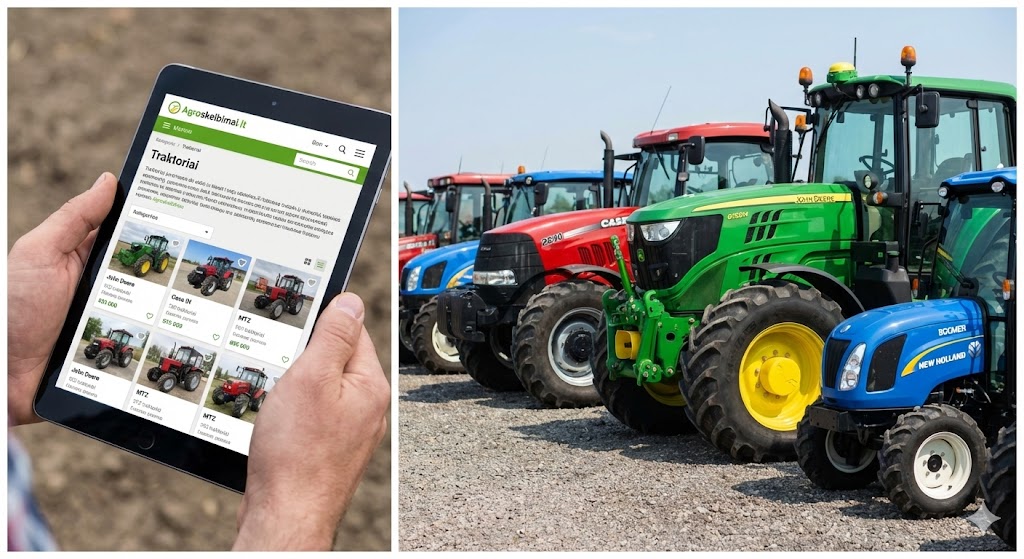 Traktorių rinka Lietuvoje: nuo galingų agregatų iki kompaktiškų sprendimų