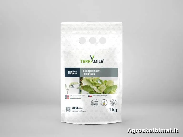 Parduodamos kompleksinės trąšos Terramile - nuotrauka 2