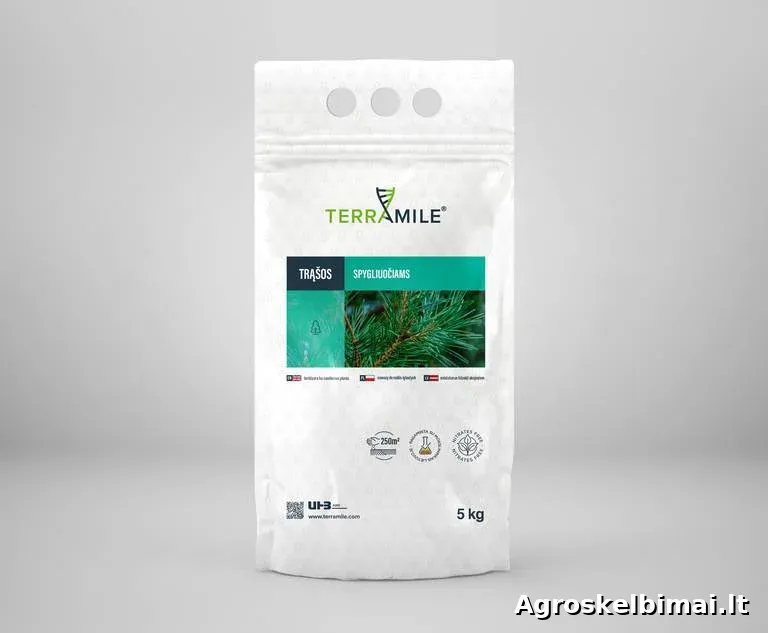 Parduodamos kompleksinės trąšos Terramile - nuotrauka 3