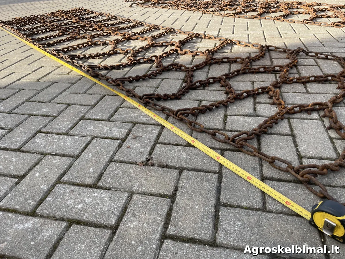 Parduodamos ratų grandinės - Traktoriai nuotrauka 4