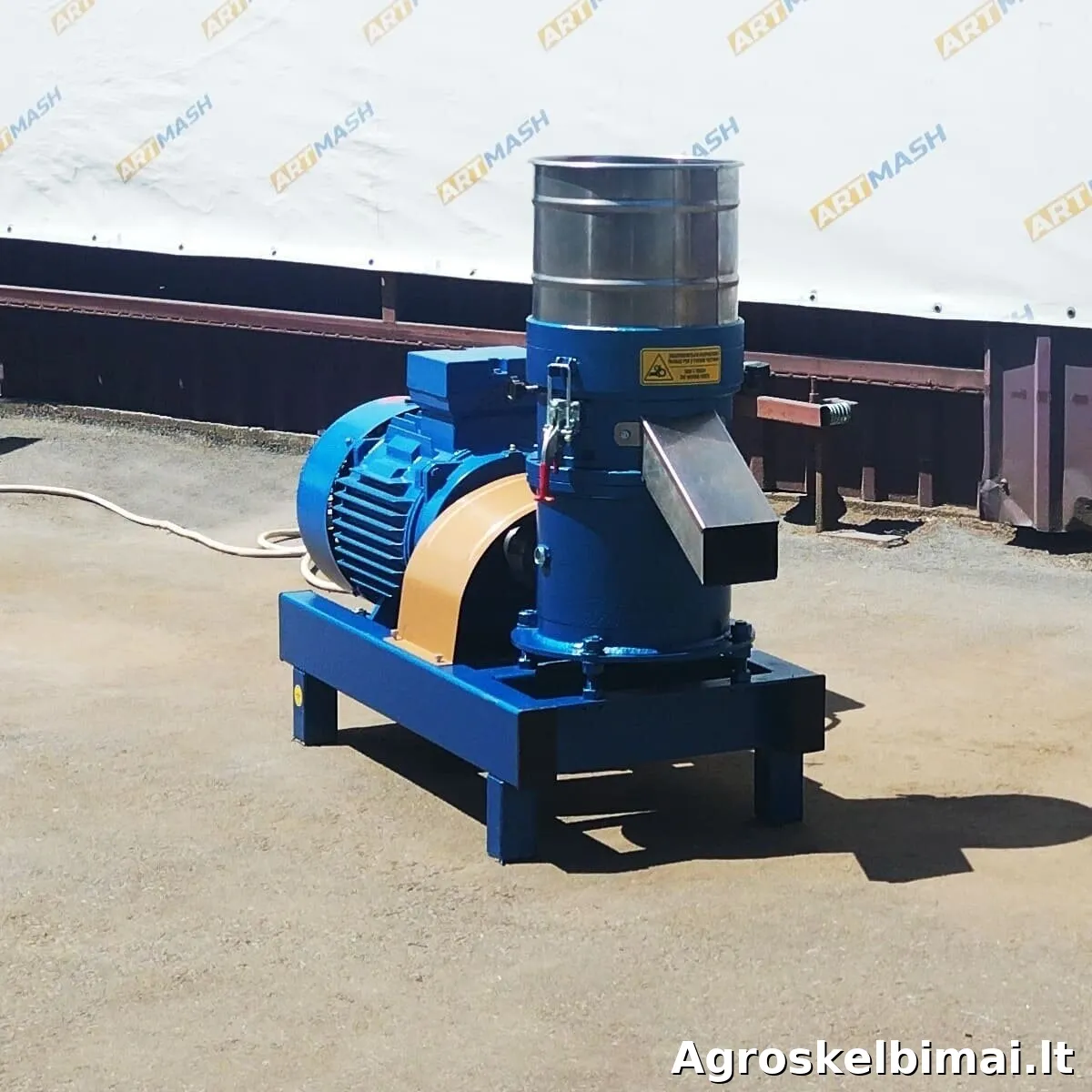 Pašarų ir pjuvenų granuliatoriai 7–37 kW - Ūkio įranga nuotrauka 3