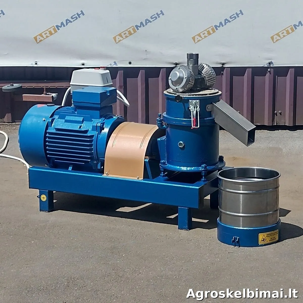 Pašarų ir pjuvenų granuliatoriai 7–37 kW - Ūkio įranga nuotrauka 5