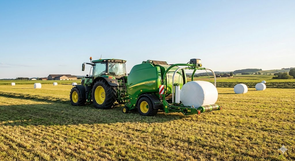 Pašarų ruošimo evoliucija: kodėl šienainis tampa prioritetu?