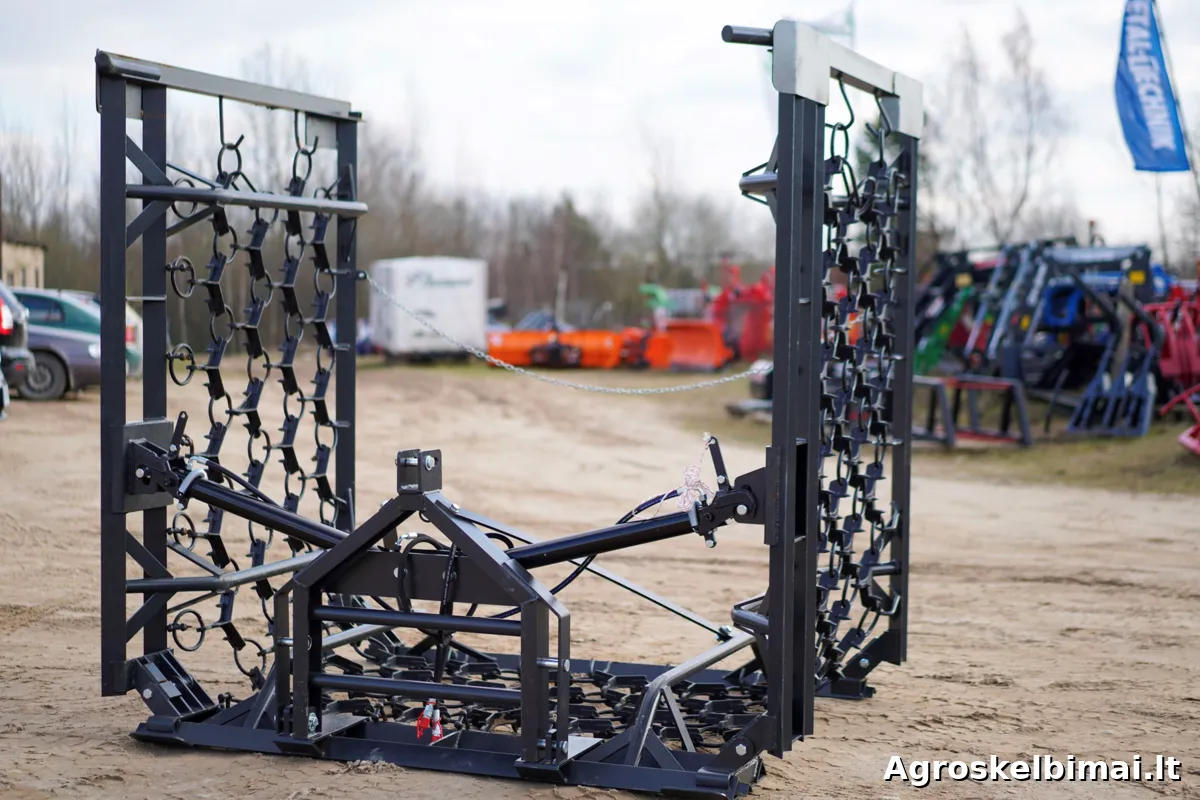 Pievų atnaujinimo akėčios ,,METAl-TECHNIK" - nuotrauka 2