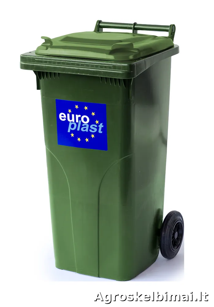 Plastikiniai konteineriai big box - 1200x1000mm 1200x800mm - nuotrauka 3