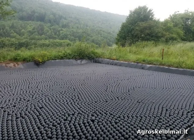 PLŪDURIUOJANTI DANGA REZERVUARAMS UŽDENGTI - nuotrauka 3
