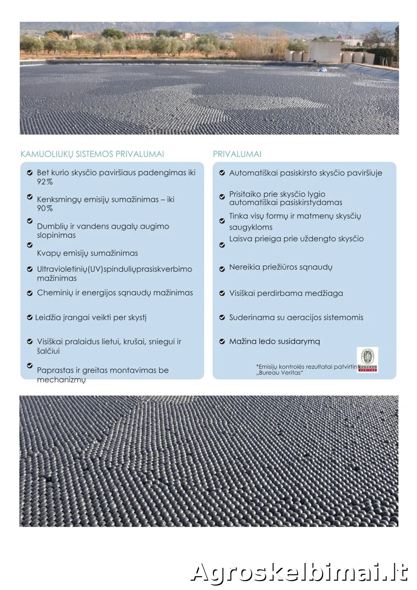 PLŪDURIUOJANTI DANGA REZERVUARAMS UŽDENGTI - nuotrauka 2