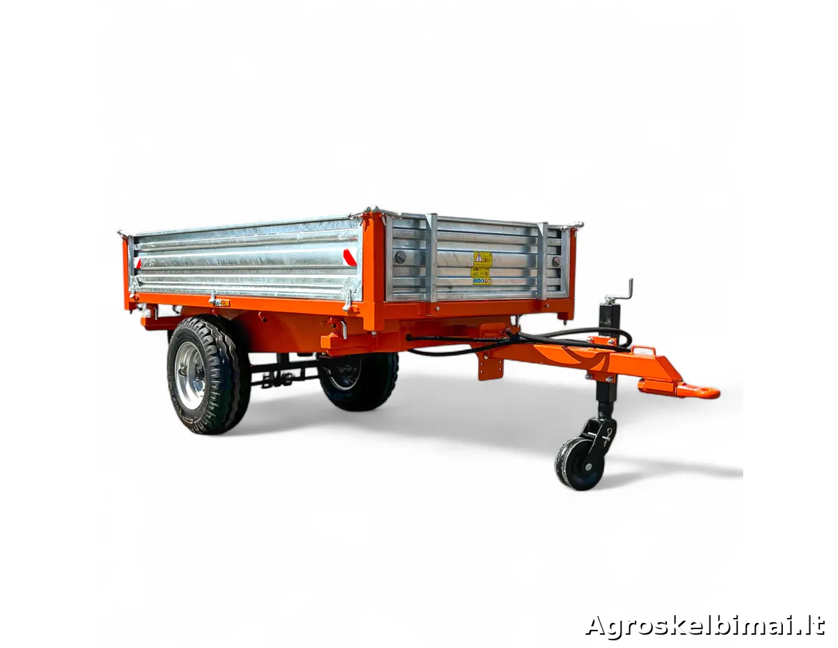 Puspriekabė 3,5T - nuotrauka 2