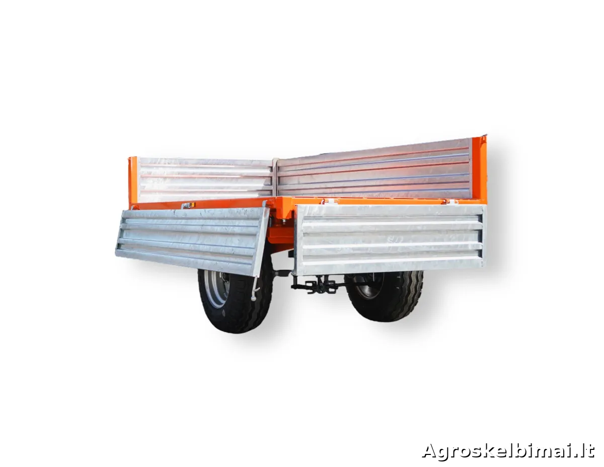 Puspriekabė 3,5T - nuotrauka 6