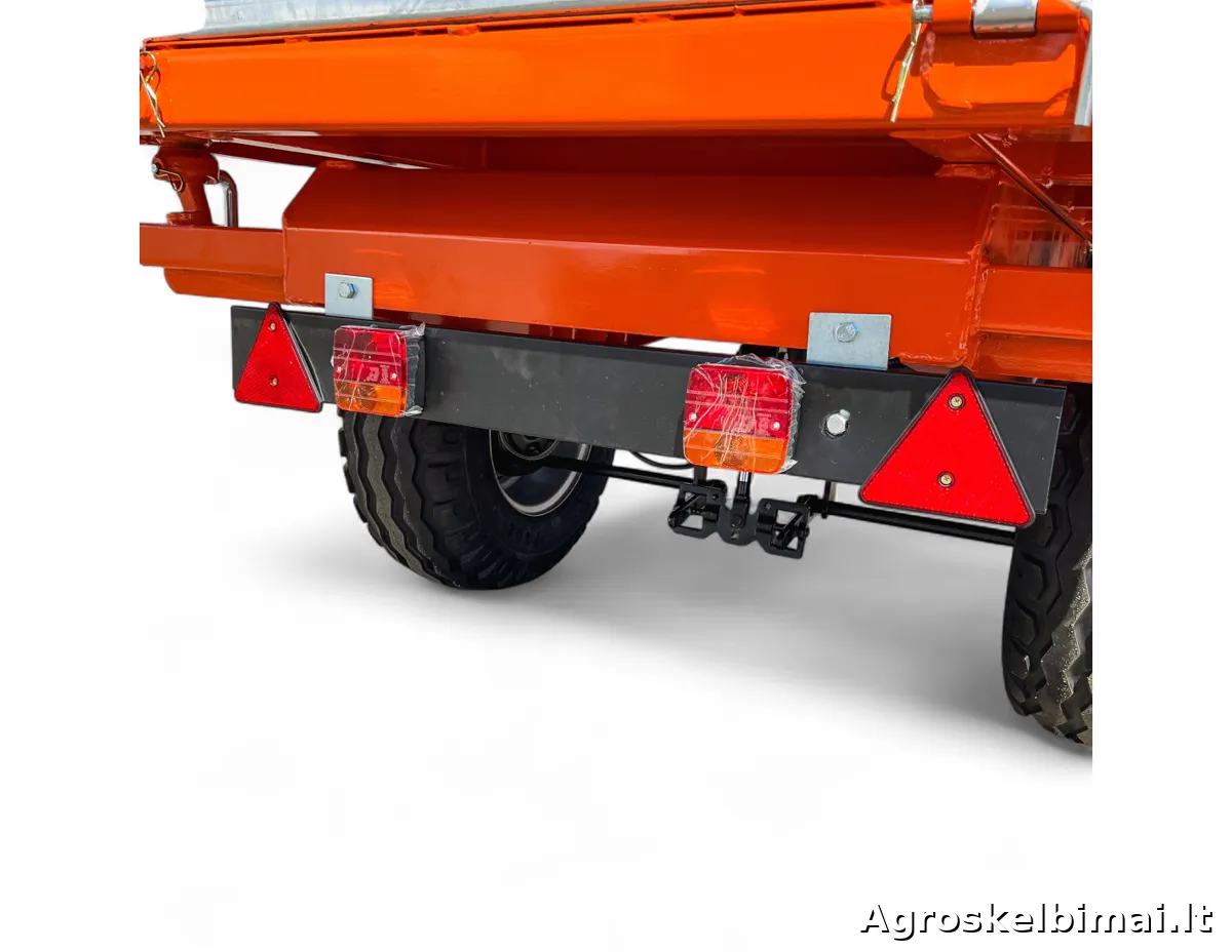 Puspriekabė 3,5T - nuotrauka 8