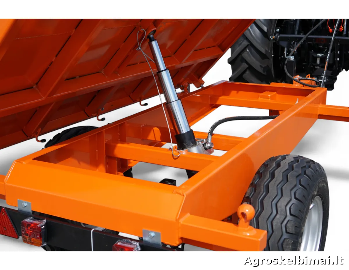 Puspriekabė 3,5T - nuotrauka 9