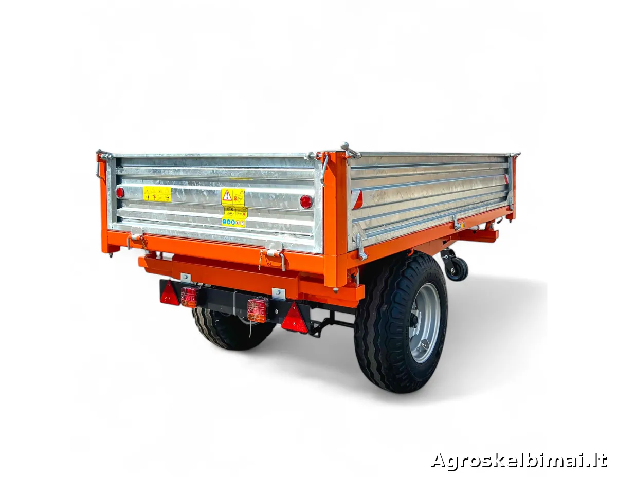 Puspriekabė 3,5T - nuotrauka 10