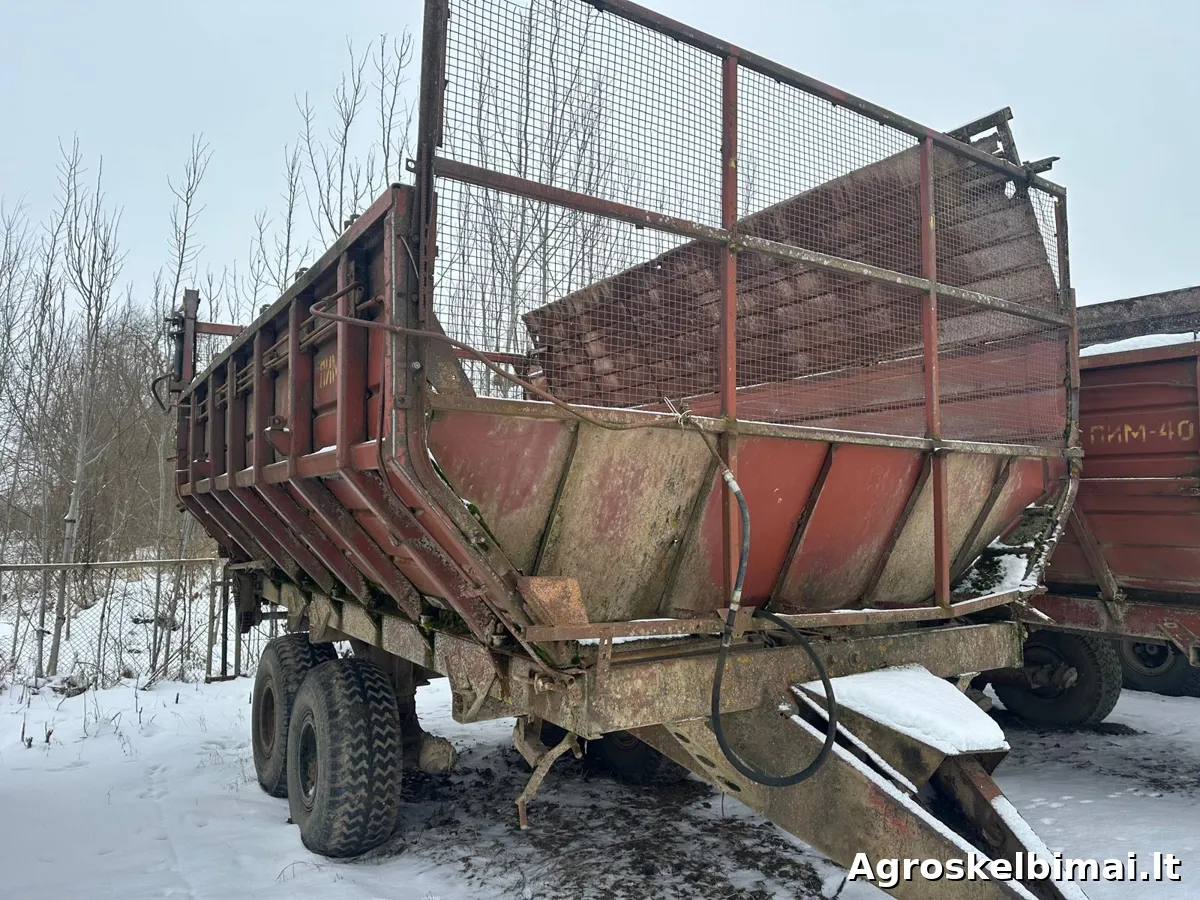 Puspriekabė PIM40 - nuotrauka 3