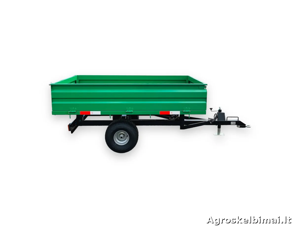 Puspriekabė "Sansen 1T2W" 1000kg - nuotrauka 3