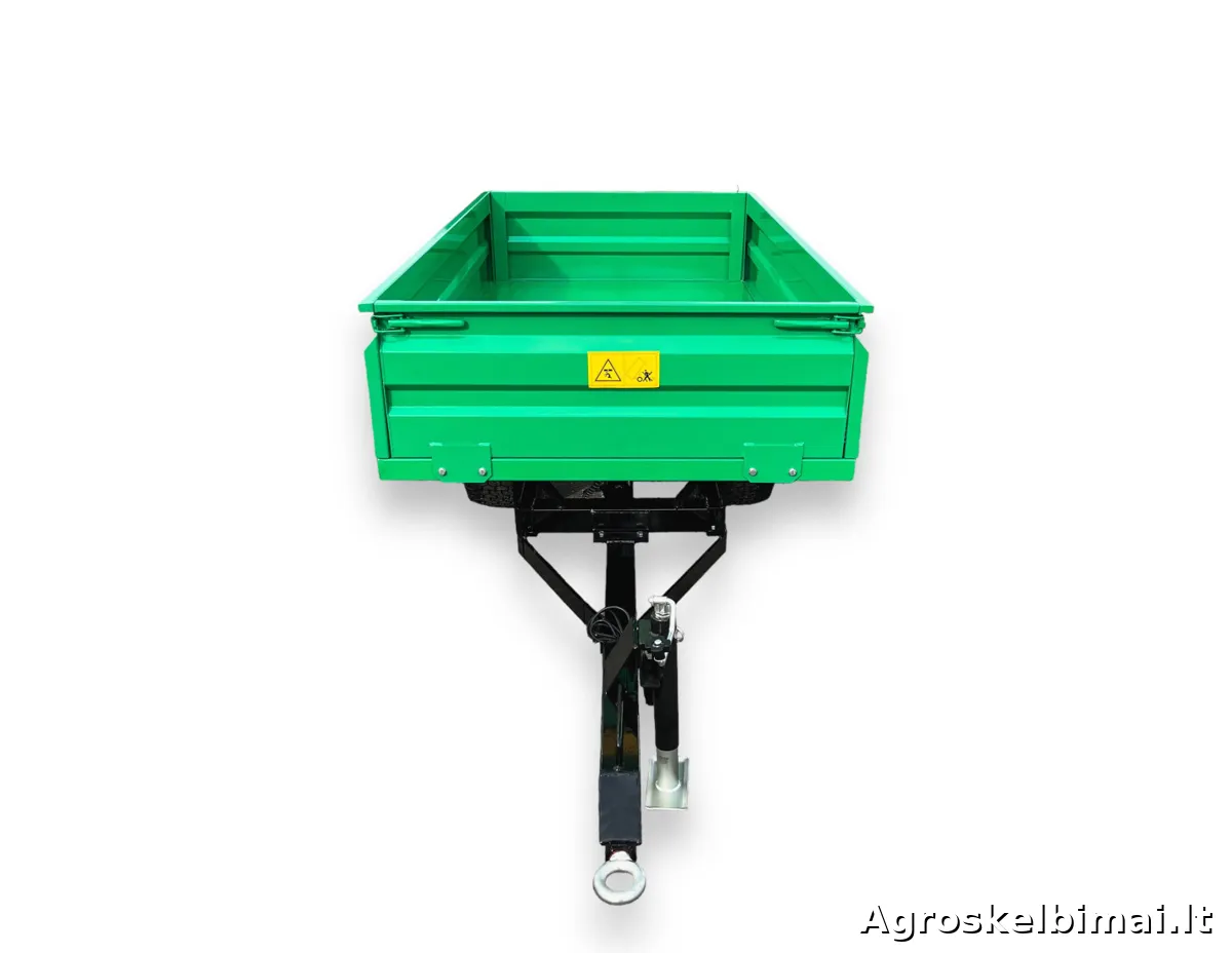 Puspriekabė "Sansen 1T2W" 1000kg - nuotrauka 10