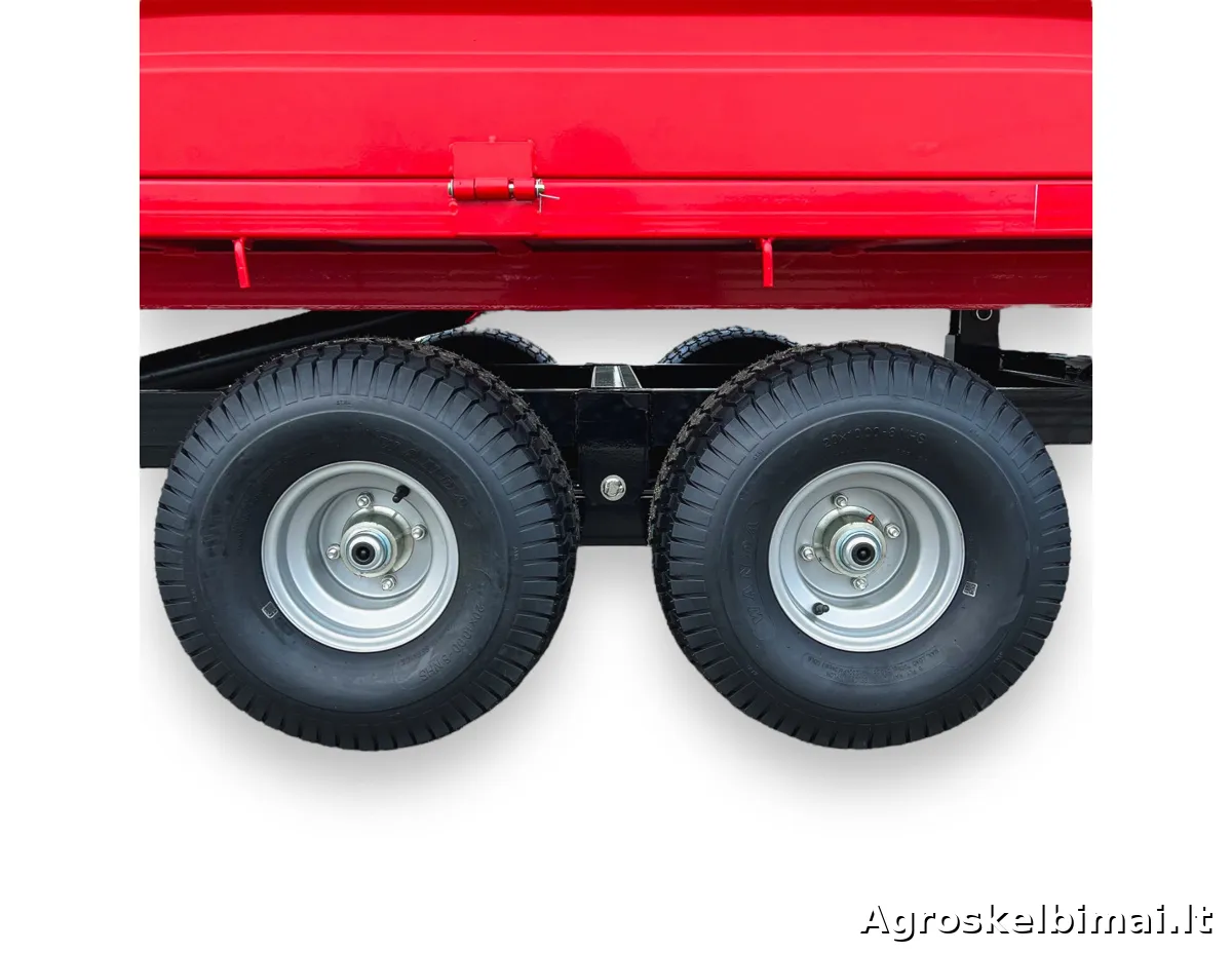 Puspriekabė "Sansen 2T4W" 2000kg - nuotrauka 9