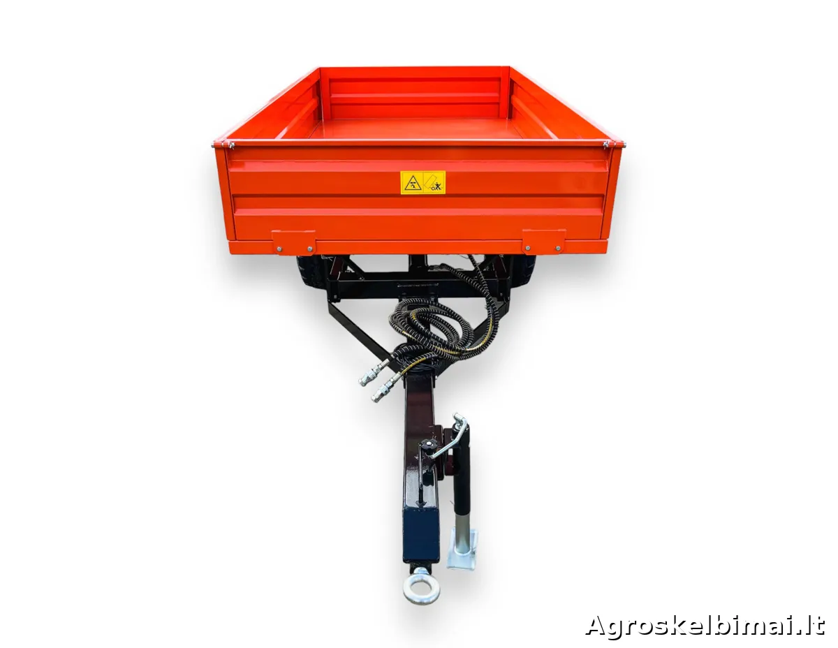 Puspriekabė "Sansen 3T2W" 3000kg - nuotrauka 10