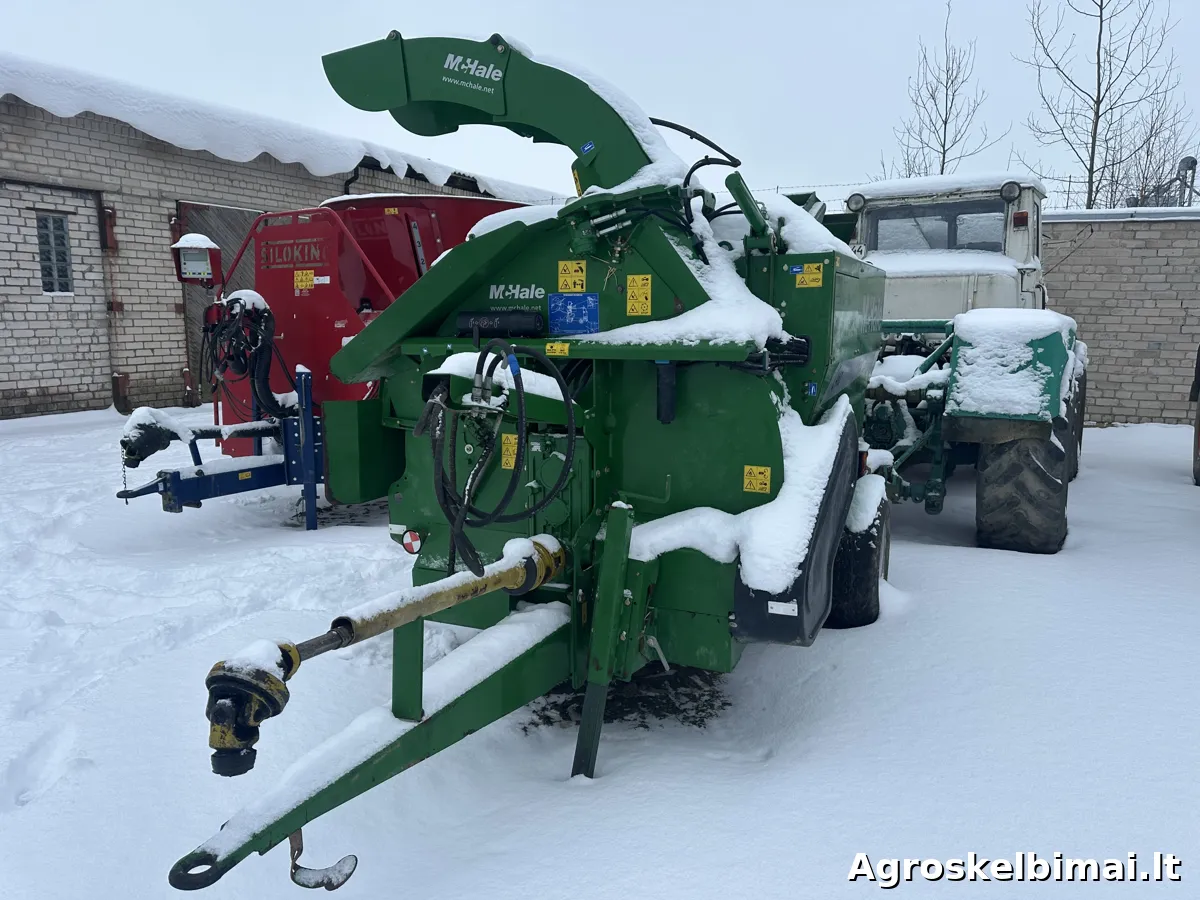 Pašarų dalytuvas - šiaudų skleistuvas C460 - nuotrauka 5