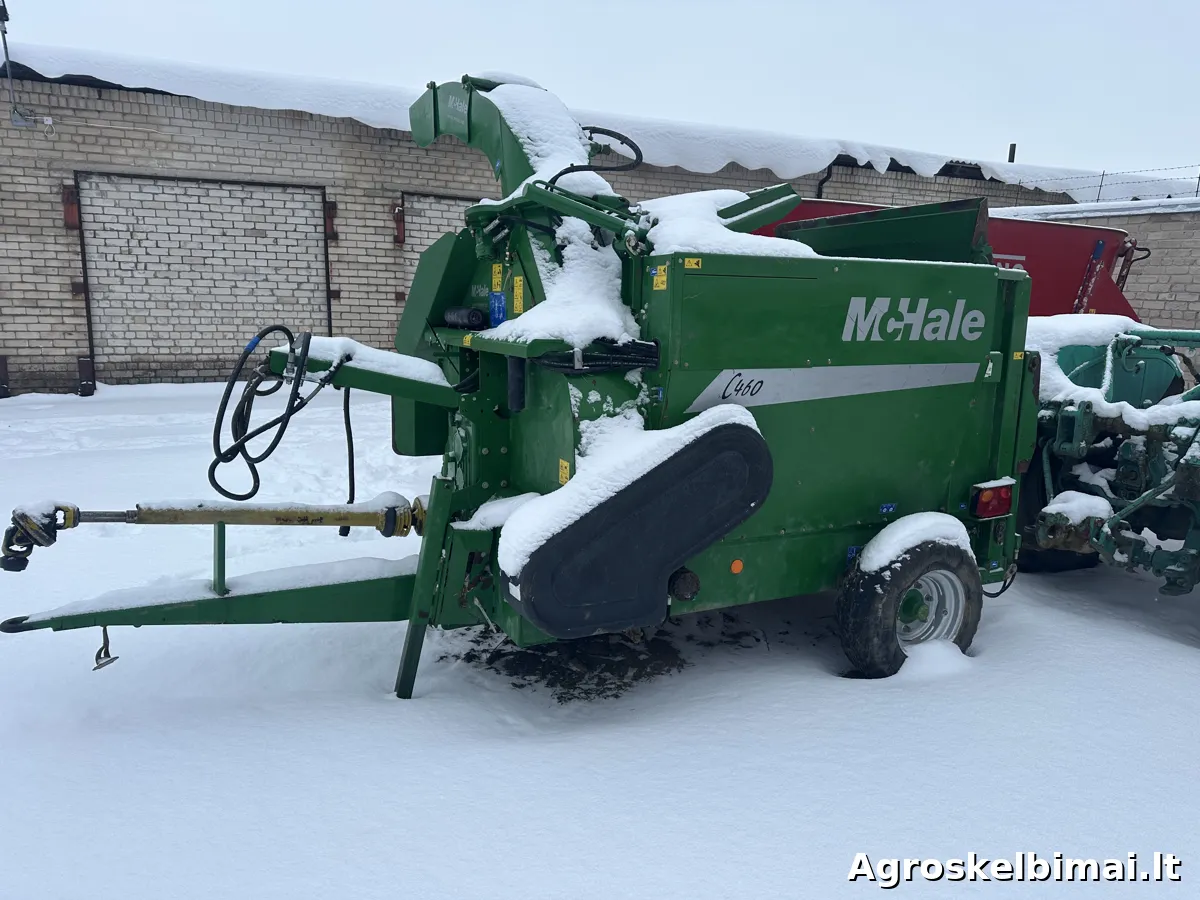 Pašarų dalytuvas - šiaudų skleistuvas C460 - nuotrauka 4