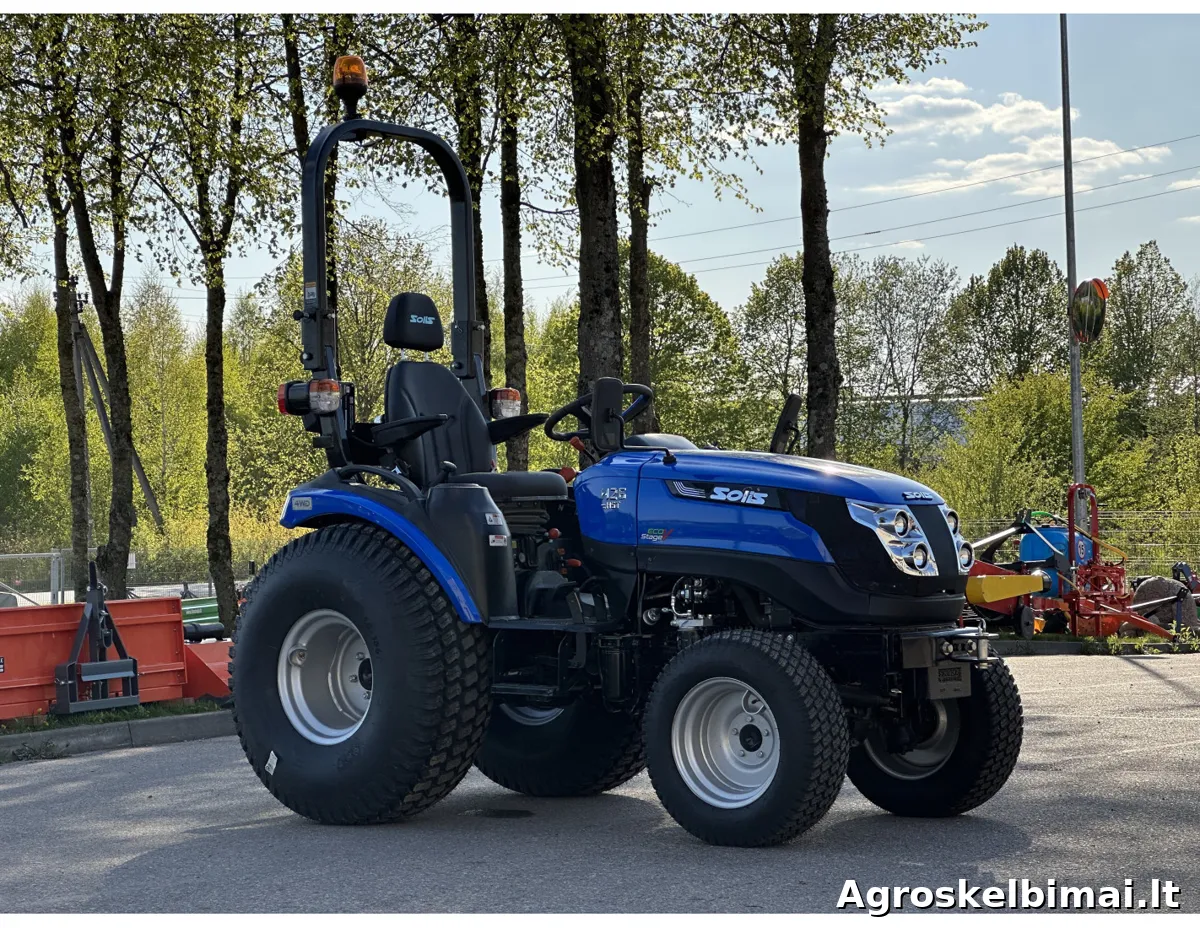 SOLIS 26 HST su vejos ratais