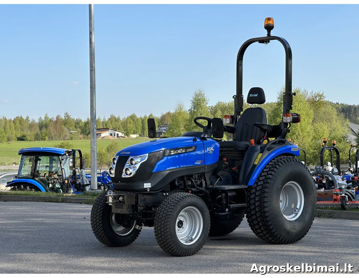 SOLIS 26 HST su vejos ratais - nuotrauka 2