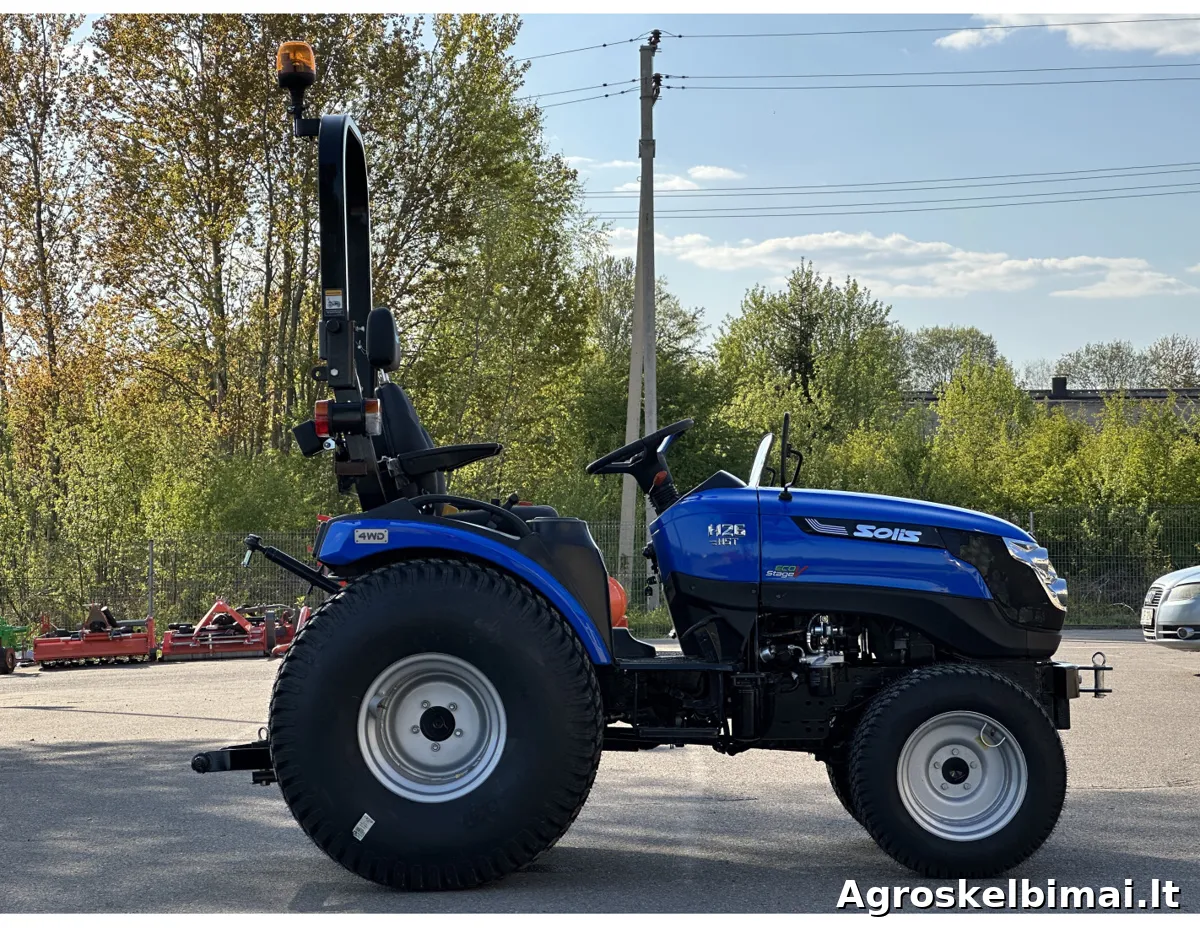 SOLIS 26 HST su vejos ratais - nuotrauka 8