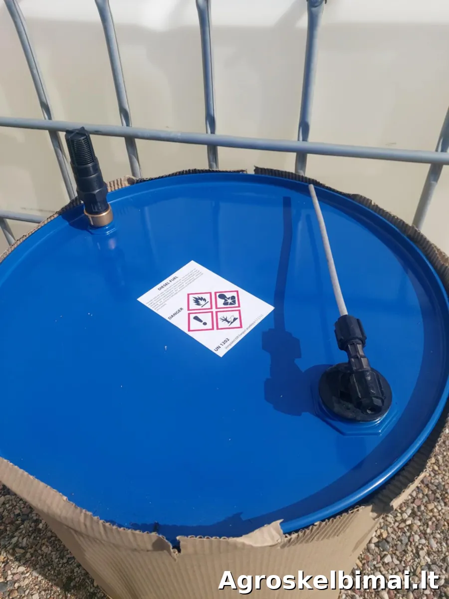 200 l kuro statinė su išpilstymo įranga - nuotrauka 7