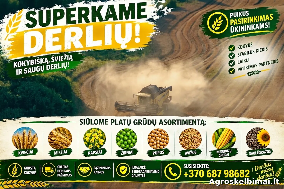 Superkame grudus - Augalininkystė, Kaunas