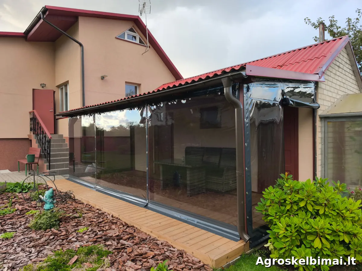 Tentų gamyba – Skaidrūs tentai - nuotrauka 6