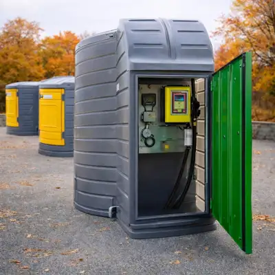 10000 l dvisienė kuro talpykla Swimer