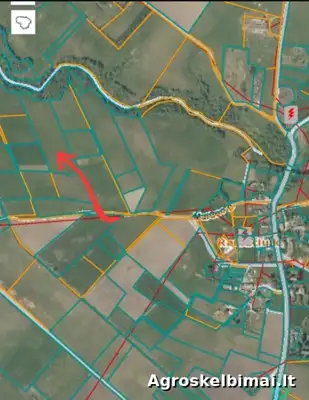 Parduodamas žemės ūkio paskirties sklypas