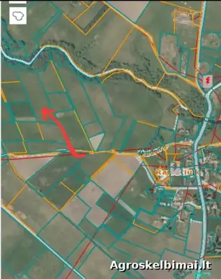 Parduodamas žemės ūkio paskirties sklypas