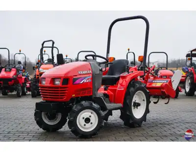 Parduodamas Yanmar Ke-1 su žemės dirbimo freza
