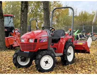 Parduodamas Yanmar Ke-2D su žemės dirbimo freza